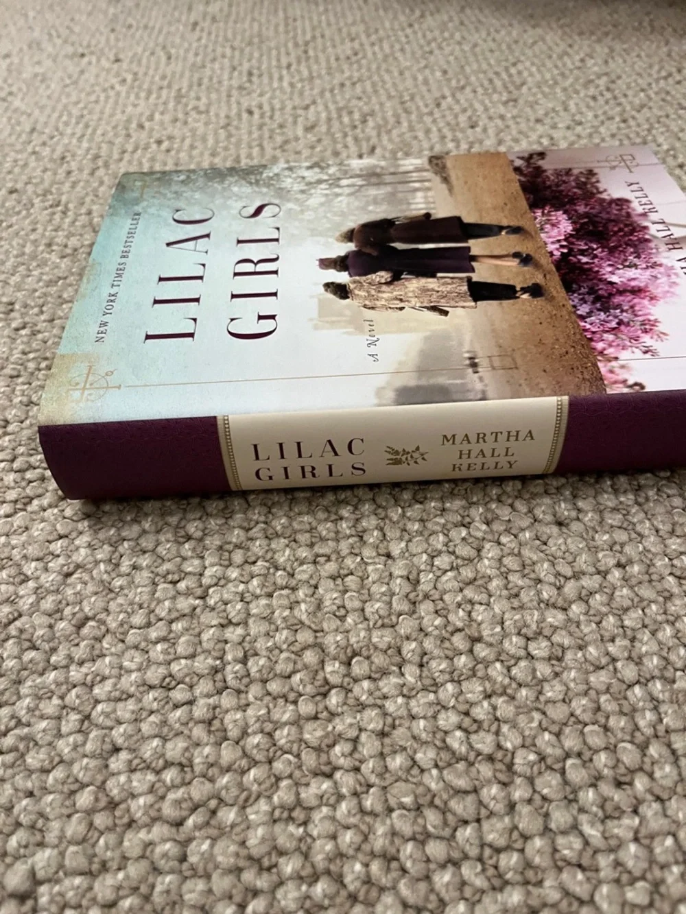 Lilac Girls by Martha Hall Kelly - Hardcover Novel (Lilac Cover)